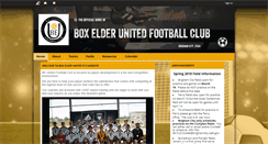 Desktop Screenshot of boxelderunitedfc.com