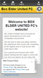 Mobile Screenshot of boxelderunitedfc.com